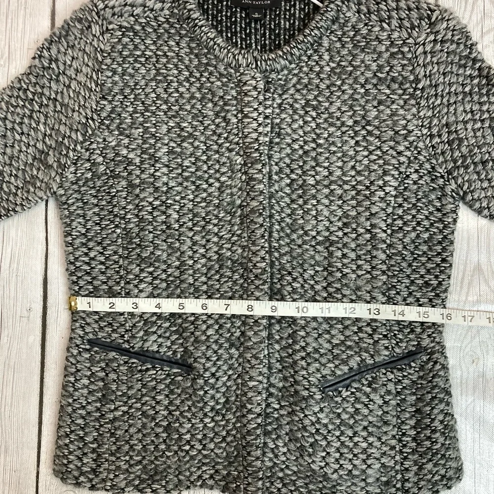 NWT Ann Taylor Sweater Jacket Blazer